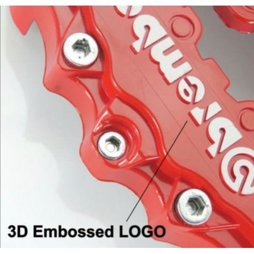 4pcs 3D Brembo Style Car Disc Brake Caliper Cover