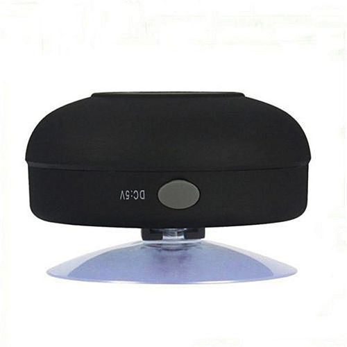 1PC Portable Waterproof Wireless Stereo Bluetooth Speaker FM Radio Black Music HT-S
