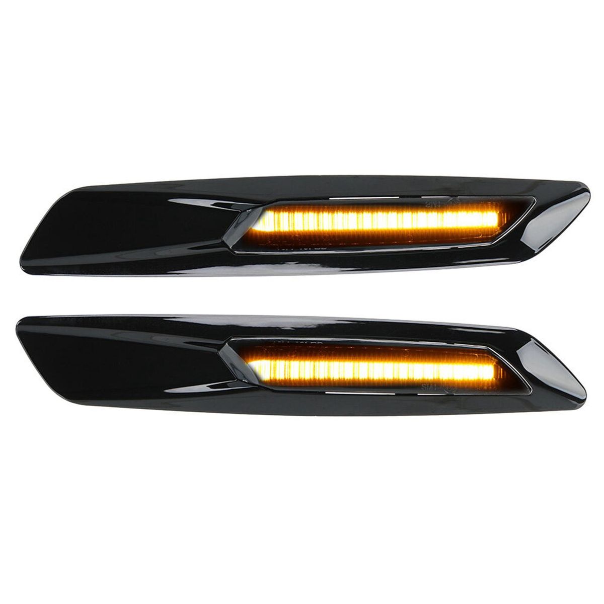 2Pcs Cat Turn Signal Light LED Car Dynamic Side Marker
