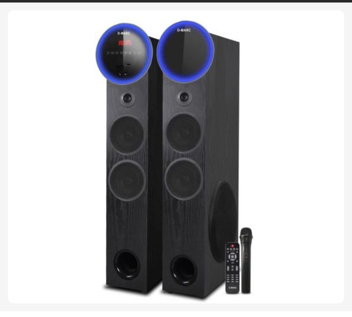 2.0 Channel TOWER BOOM SPEAKER- DMI