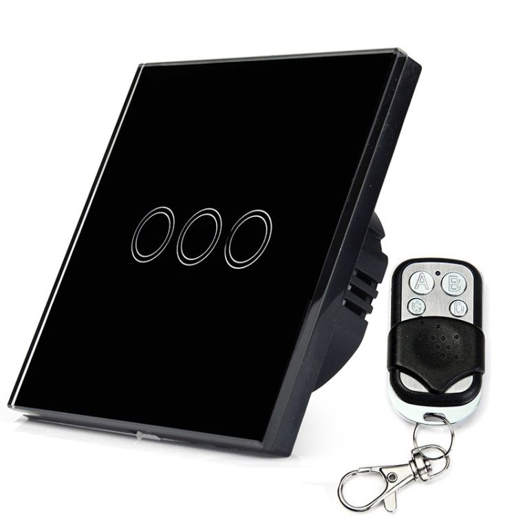 86mm 3 Gang AC 110V-240V Touch Switch