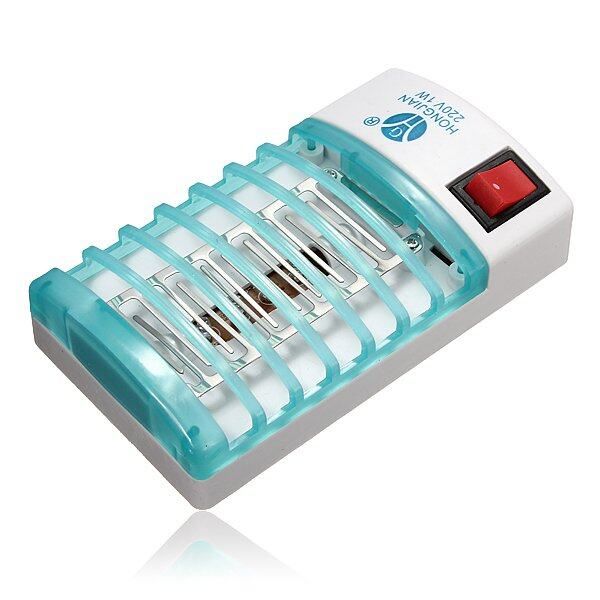 LED Socket Electric Mosquito Fly Insect Trap Night Lamp 220V