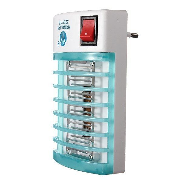 LED Socket Electric Mosquito Fly Insect Trap Night Lamp 220V