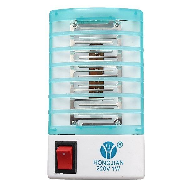 LED Socket Electric Mosquito Fly Insect Trap Night Lamp 220V