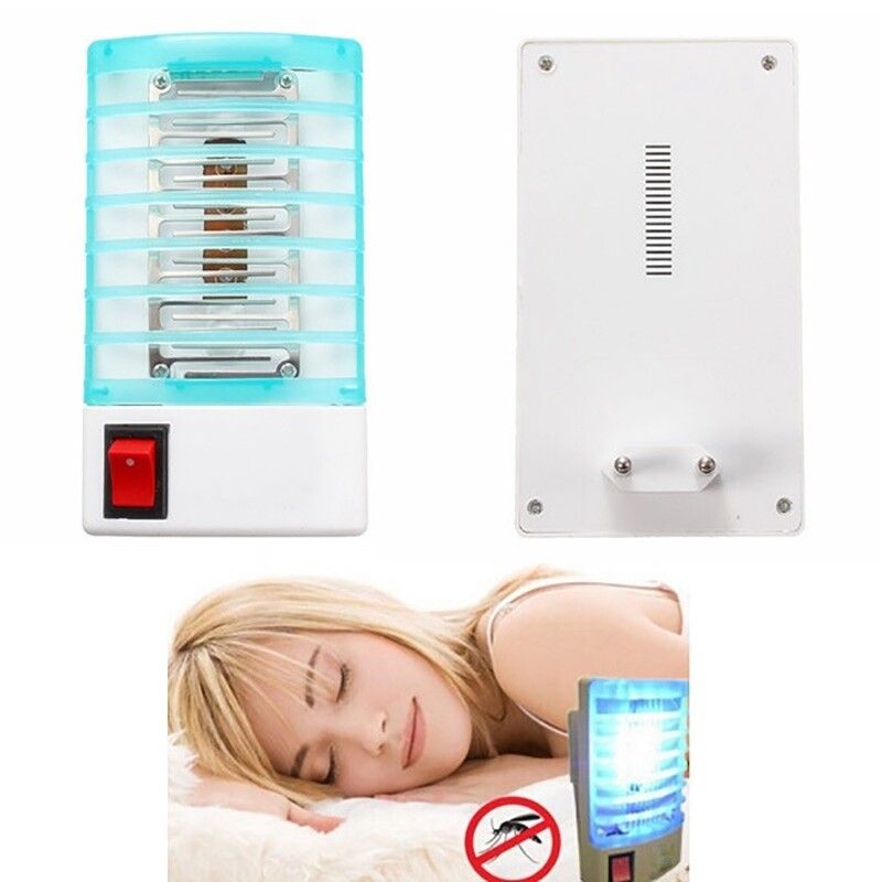 LED Socket Electric Mosquito Fly Insect Trap Night Lamp 220V