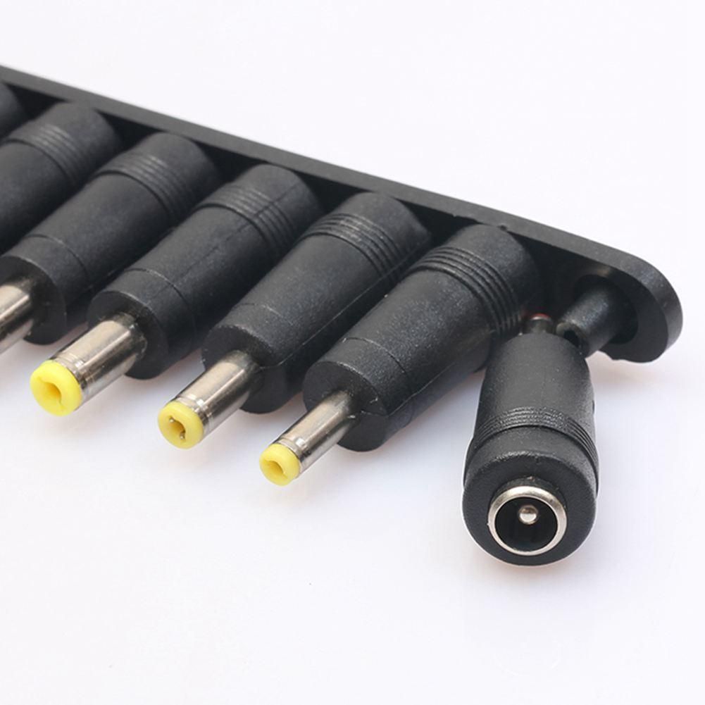 Universal 1 set = 8pcs / set 5pin Jack Plugs DC for Laptop AC Power Adapter Tips Connectors for Computer Notebook