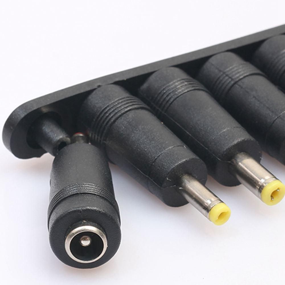 Universal 1 set = 8pcs / set 5pin Jack Plugs DC for Laptop AC Power Adapter Tips Connectors for Computer Notebook