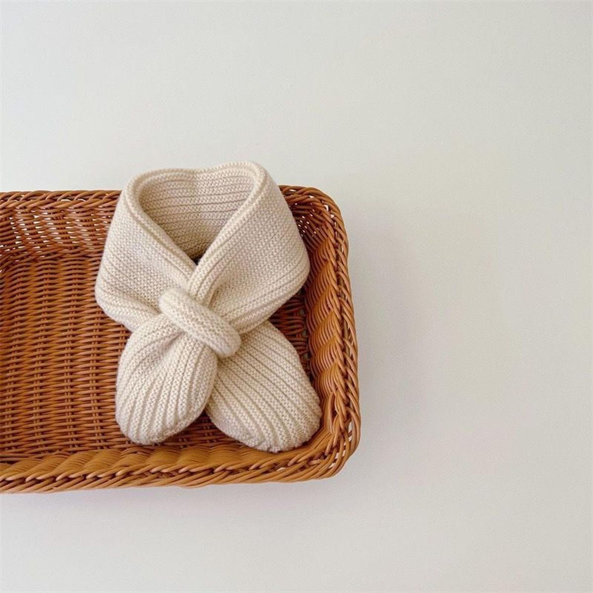 Kids Neck Wrap Cozykidz Knitted Neck Warmer Soft Warm for Winter Beige