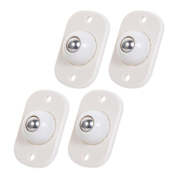 4x Paste Storage Box Pulley Caster Small Furniture Toy Car Steel Ball