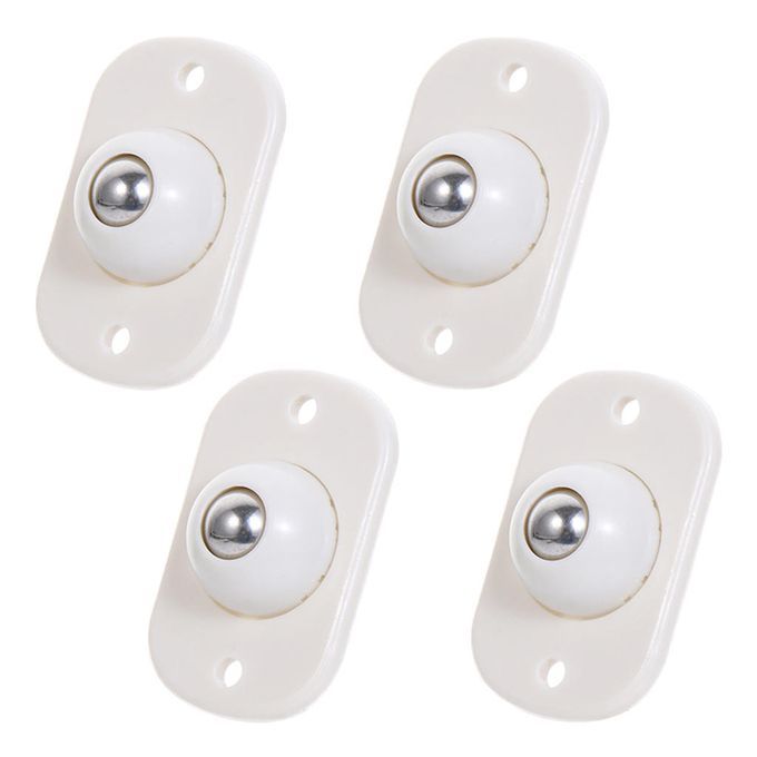 4x Paste Storage Box Pulley Caster Small Furniture Toy Car Steel Ball