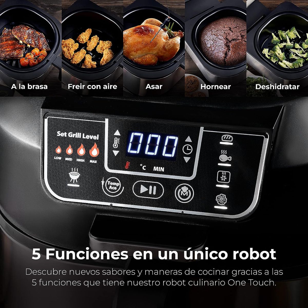 Vortx 5.6ltrs ,smokeless Grill