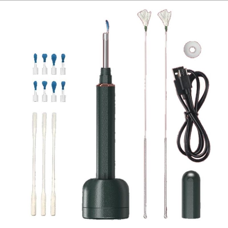 Digital Ear Otoscope Cleaner Wireless Otoscope Earwax Removal Tool Essential Tool For Family Health For Adults Kids-GN