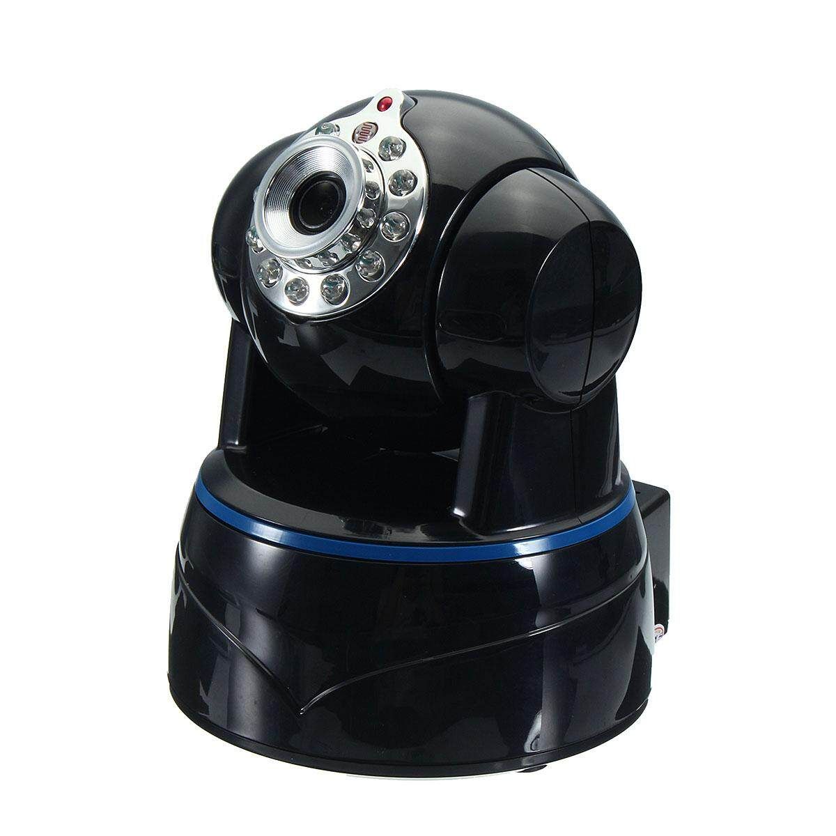Camera, Uokoo 1080p WiFi Security Camera Built-in Microphone, Pan/Tilt With 2-Way Audio, Night Vision, Baby Video Nanny Cam, Motion Wireless Webcam (Black-1080P)