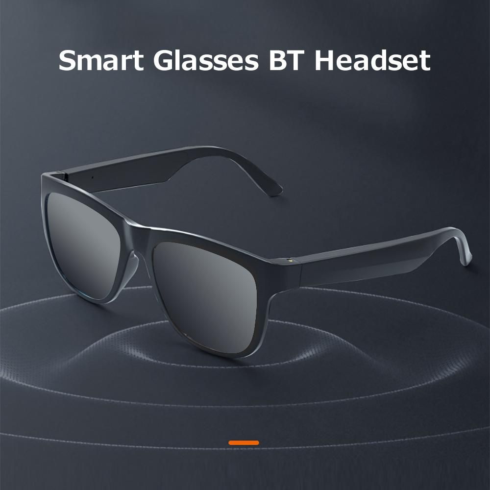 Lenovo Lecoo C8 Smart BT Headset UV Protection Music Glasses BT5.0 Chip Stable Pairing Comfortable Wearing Simple Operation