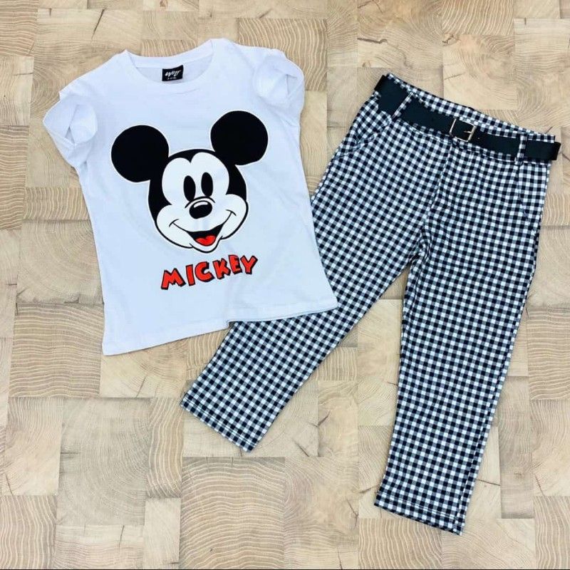 Girls Mickey Two Piece Set