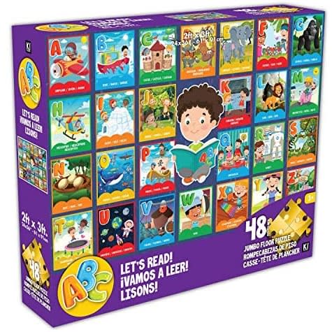 Karmin ABC Educational Floor Puzzles -(24x36)CM- 48 Pieces