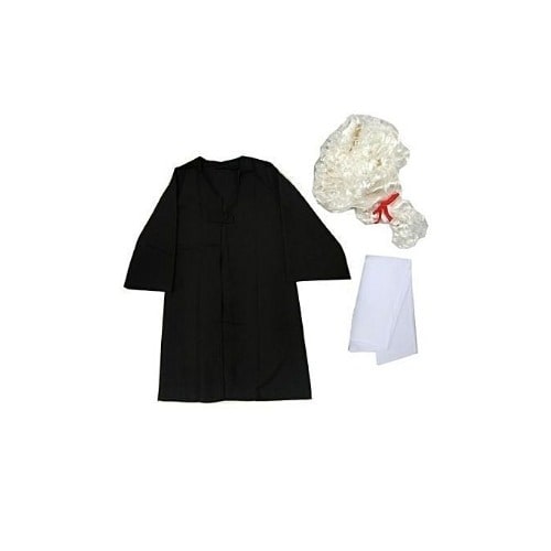 Kids Lawyer Dress Up Costume with Wig