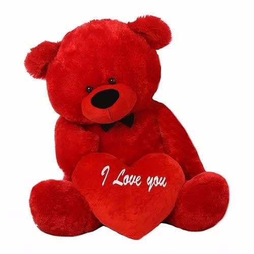 Teddy Bear Valentine's Gift For Your Love-Red