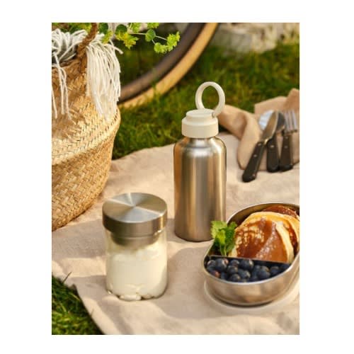 EnkelspArig Stainless Steel Water Bottle - 0.5l - Beige