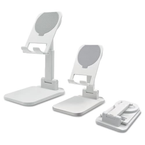 Folding Mobile Phone Holder-Black-White
