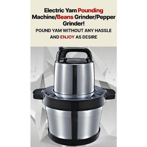 6L Yam Pounding Machine Food Processor
