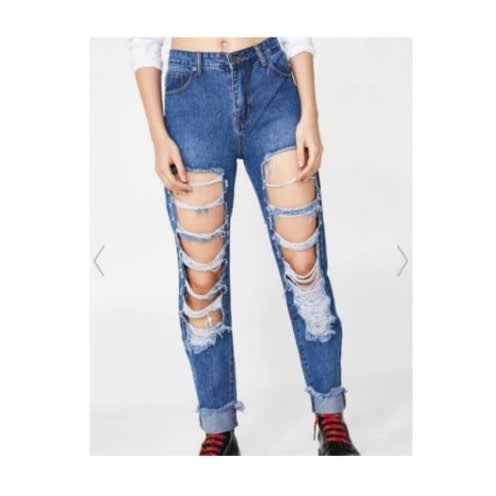 Ripple Mafia Boyfriend Jean - Blue
