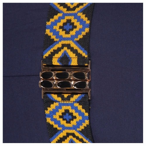 Emfed Belt Detail Jumpsuit - Navy Blue