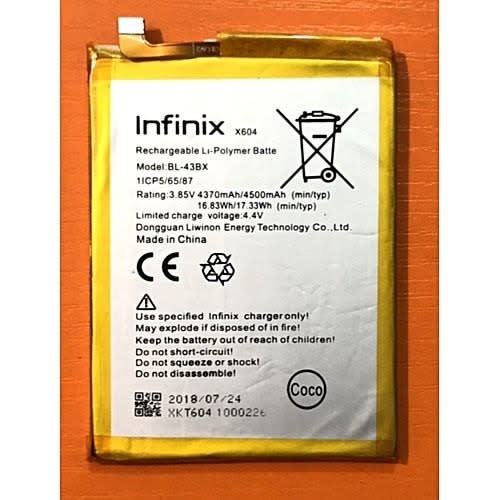 Replacement Battery For Infinix Note 5-x604