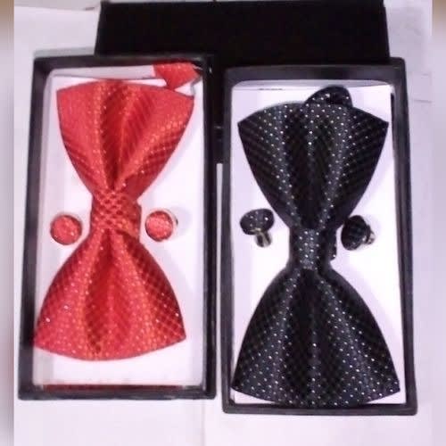 Men's 2 in1 Bow Tie - Multicolor
