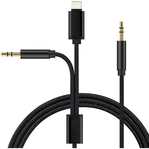 2 In 1 Aux Cable For iPhone And Android Phone