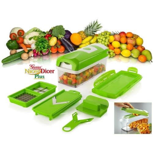 Manual Deep Fryer And Nicer Dicer