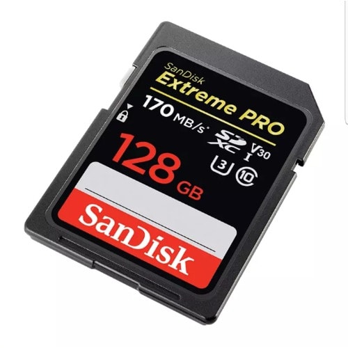 Extreme PRO Memory Card 128GB 4k