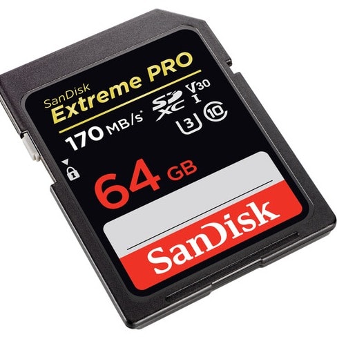 64gb Extreme Pro Micro Sd Memory Card Class 10 Uhd 4k A2 170mb/s Sd