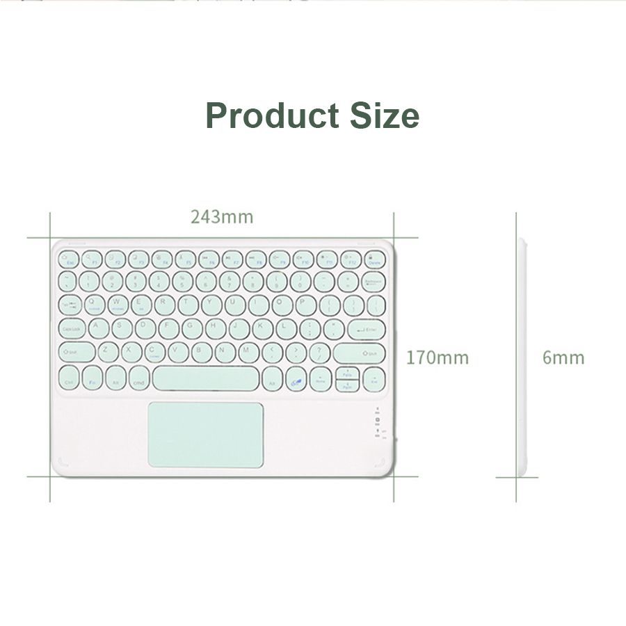Bluetooth Gaming Keyboard Wireless Portable Bluetooth With