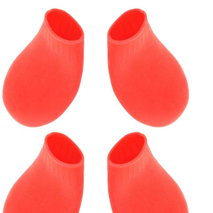 Puppy Socks Waterproof Footwear Booties Rain Boots Pet Dog Red M