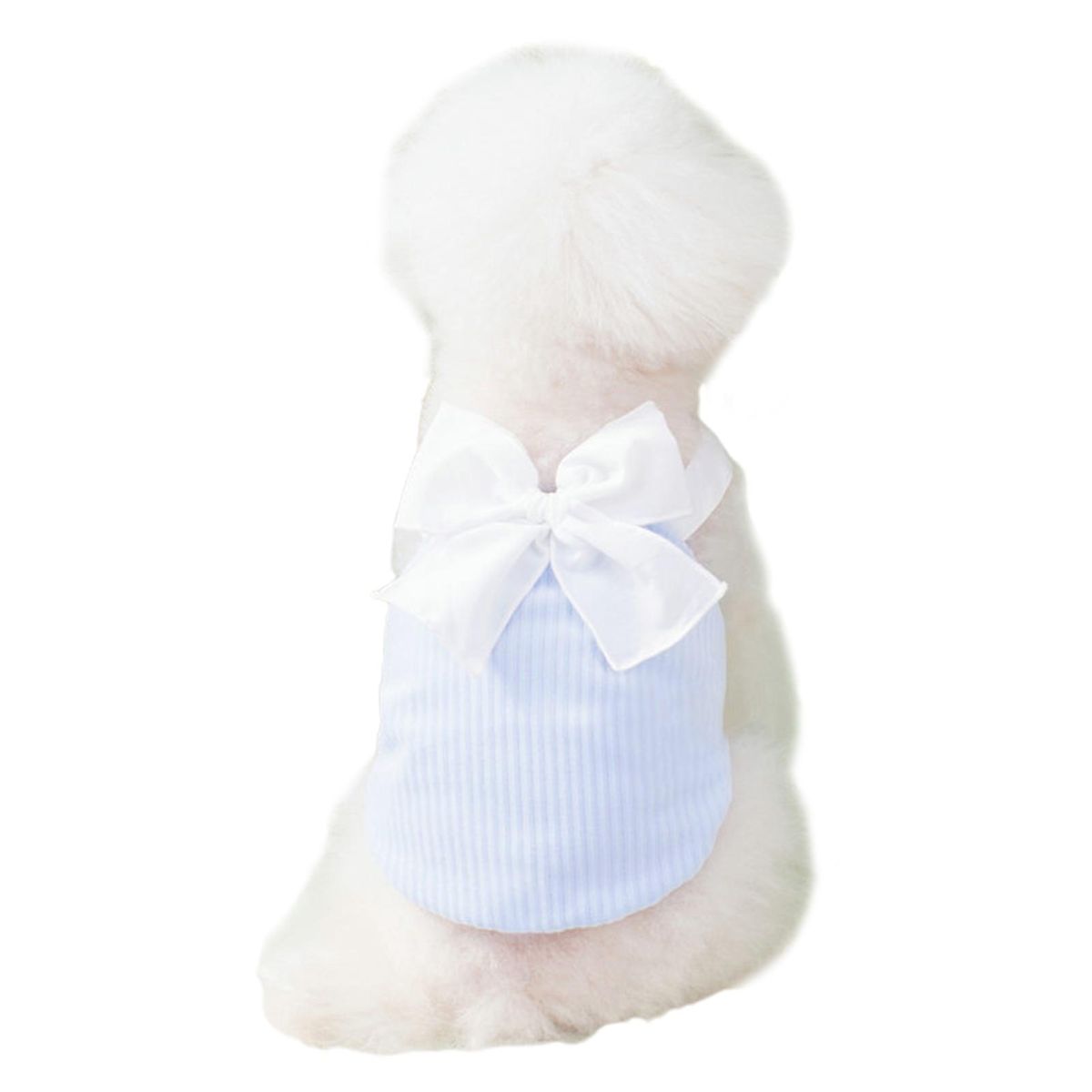Pet Skirt Cute Bow-knot Dog Skirt Blue