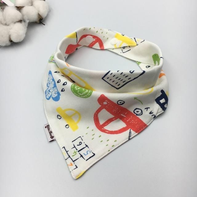 4PCS New Bandana Baby Bibs