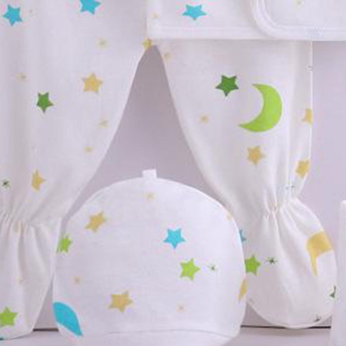 7pcs 0-3Month Baby Newborn BoDY Suits Clothes Set Kids Star
