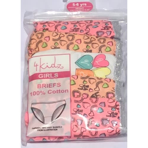 5-in-1 Girls Pant- Pink Love