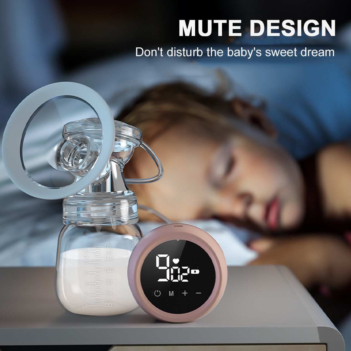 Single Double Electric Breast Pump Portable Rechargeable