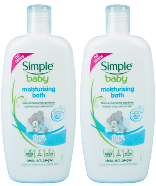Baby Moisturising Bath W/ Chamomille, 2 PK X 300ML