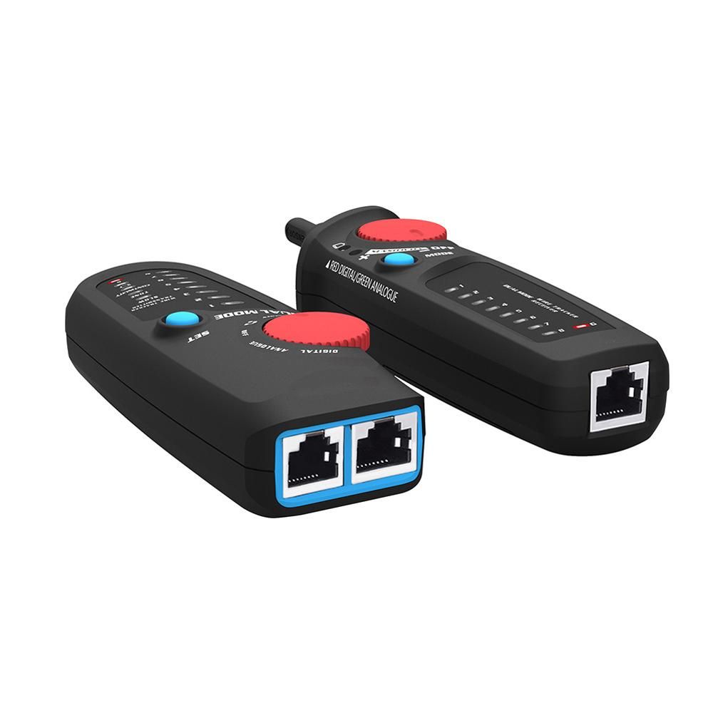MAXRIENY FWT82 Digital and Analog Dual Mode Network Cable Tracker Wire Toner RJ45 RJ11 Ethernet LAN Tracer Analyzer Detector Line Finder Wire Tracking
