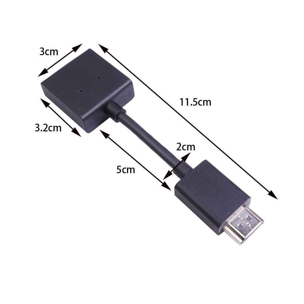 4K HDMI Male To Female Rotate Gold Plated Extension Line Converter Adapter
