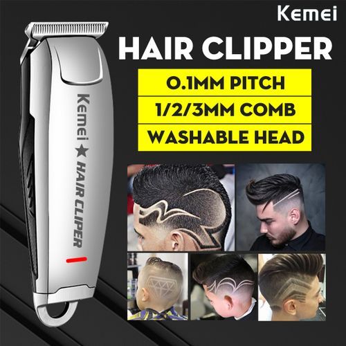 Kemei-2812 Men's 0.1 PITCH Wireless Mute Electric Ha EU Plug