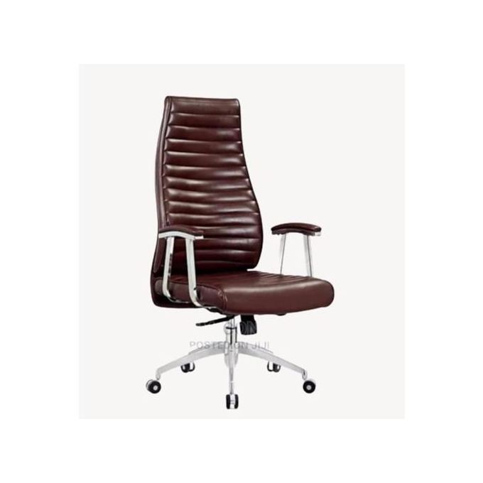 B430 Back Reclining Director Office Chair-(High Back) BROWN