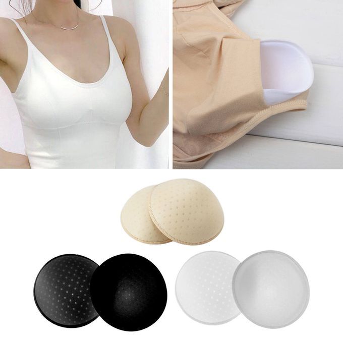 3 Pairs Bra Inserts Pads Removable Sponge Comfy Bra Cups Inserts For