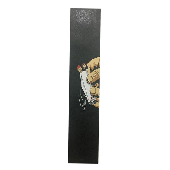 Longboard Skateboard Sandpaper Griptape Sand Paper Matchstick Men