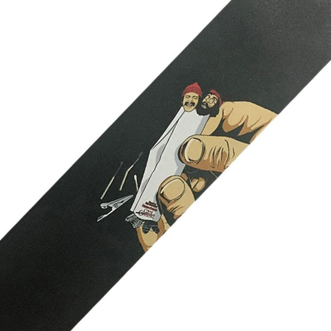 Longboard Skateboard Sandpaper Griptape Sand Paper Matchstick Men