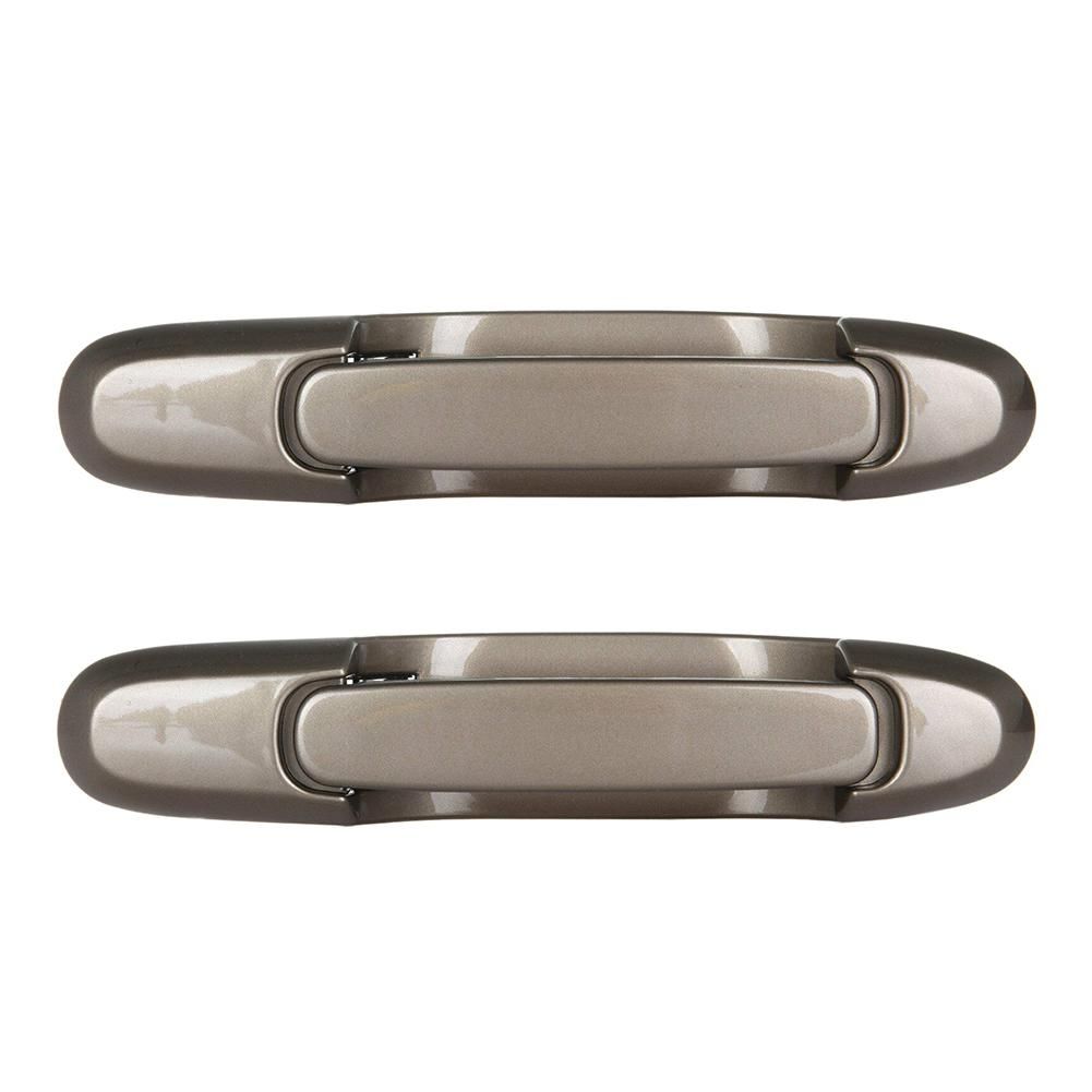 Rear Outside Exterior Sliding Door Handle 1Pair Set for 1998-2003 Toyota Sienna Rear Driver and Passenger Side Beige