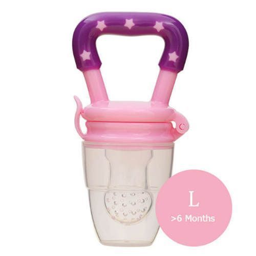 Baby Fruit Feeder With Teether - Purple